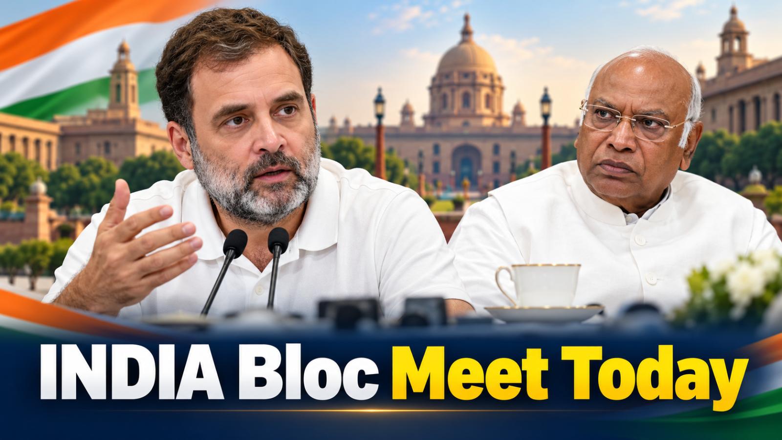 INDIA Bloc Plans Joint Presser, Rahul Gandhi to Host Tea Meet