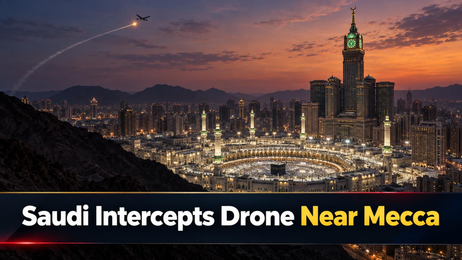Saudi Arabia Issues Mecca Red Alert Over Houthi Drone