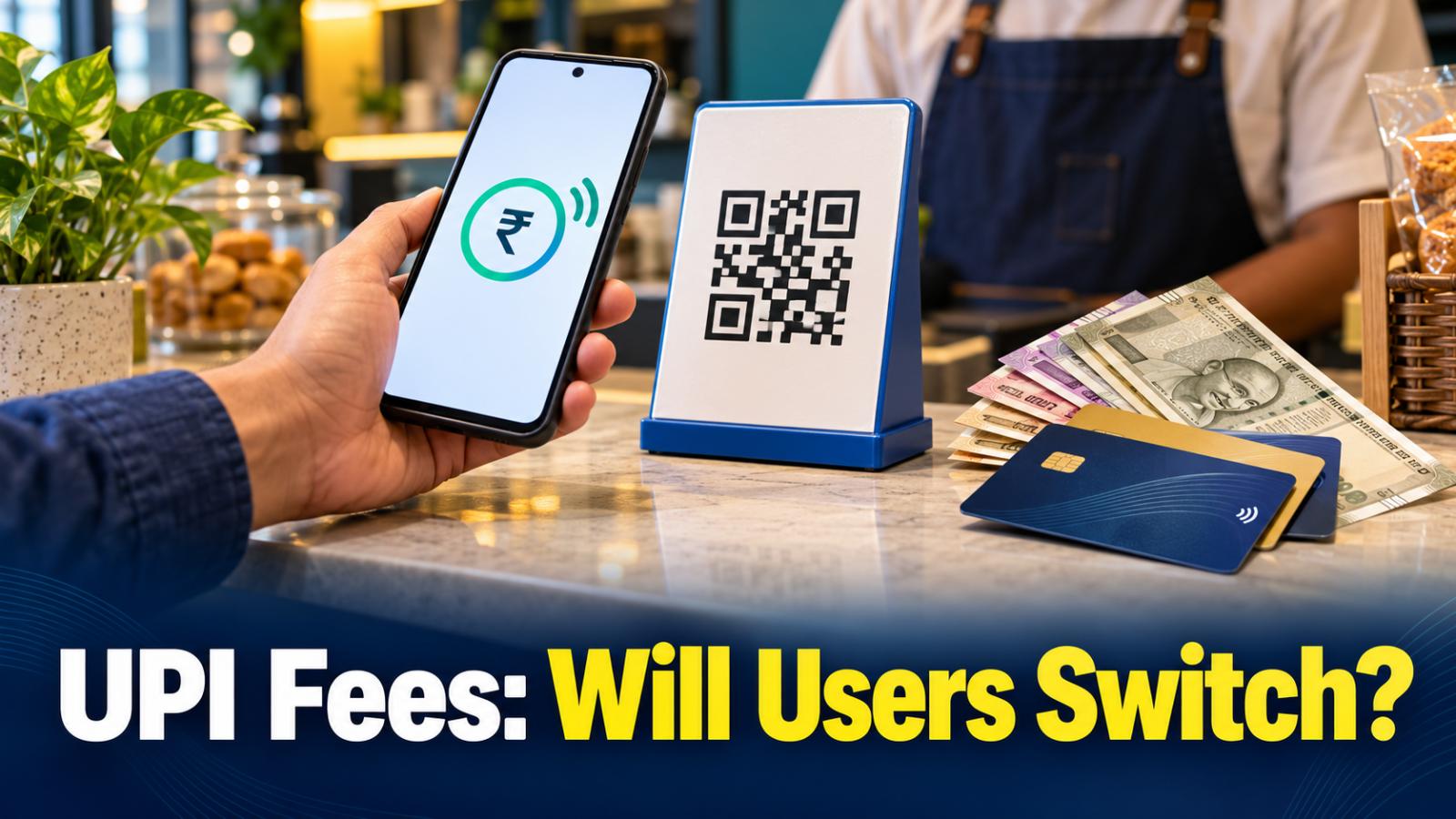 UPI Fees: 76% May Switch to Cash, Cards for Payments Above ₹2,000