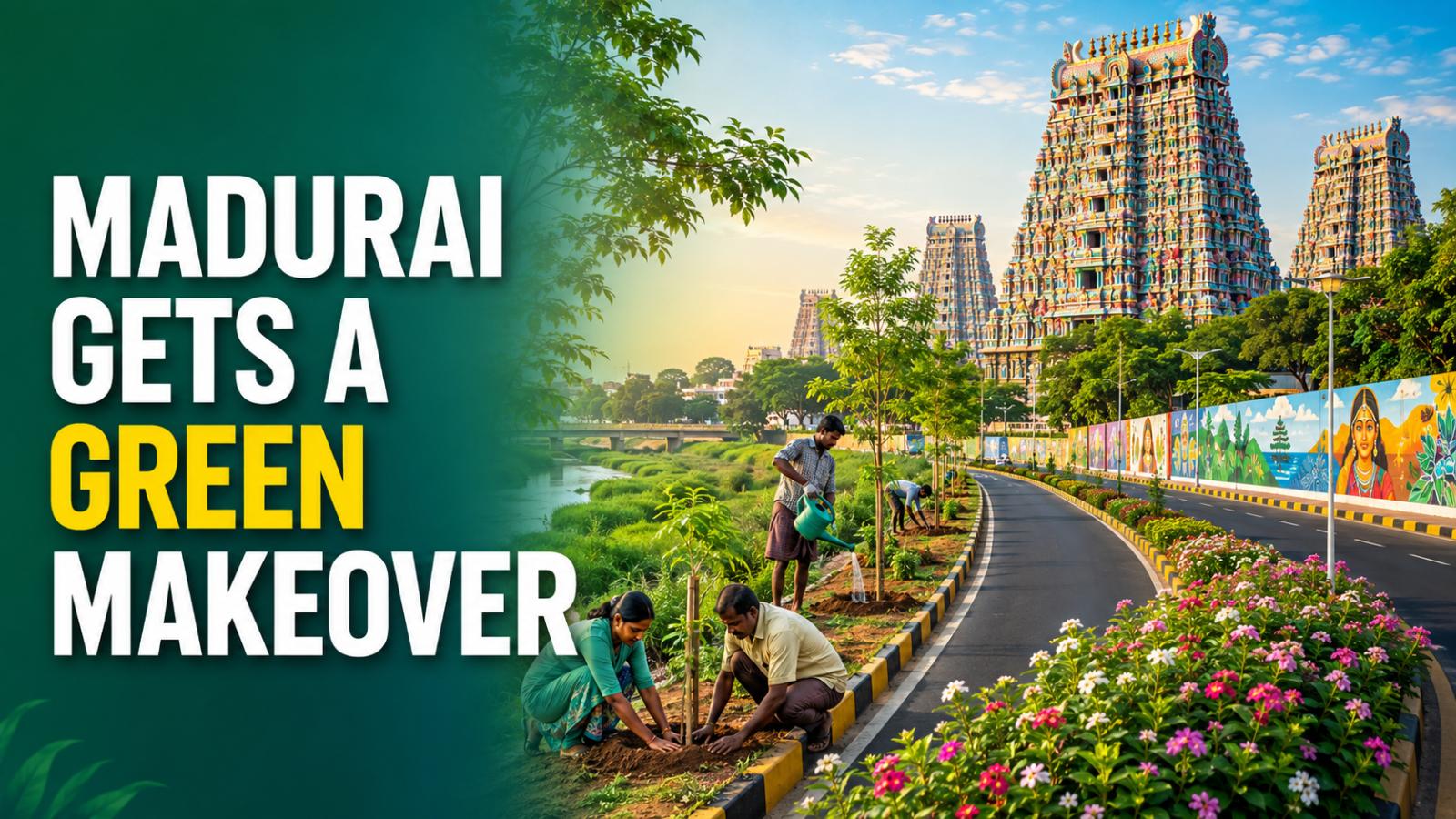 Historic Madurai Set for Green and Colourful Transformation