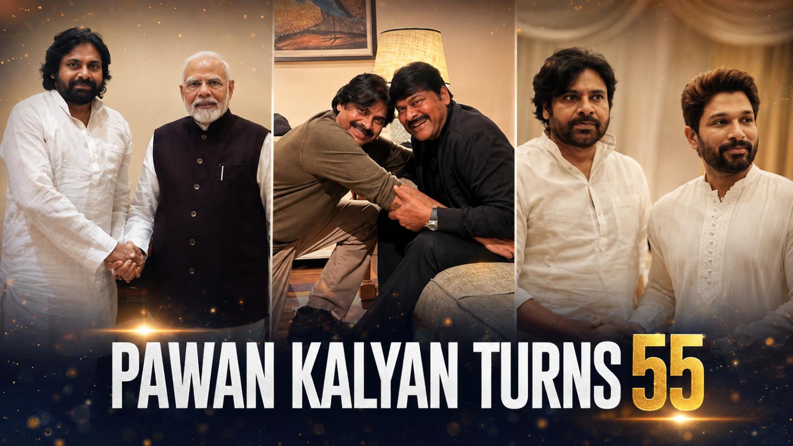 Pawan Kalyan Turns 55 as Modi and Film Stars Send Wishes