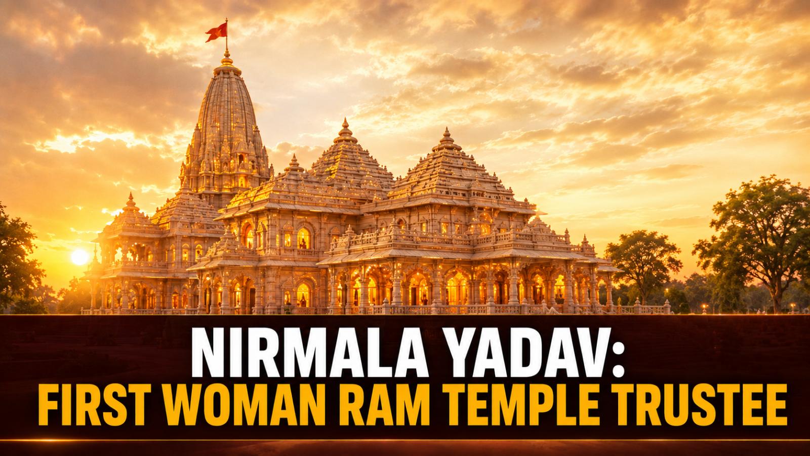 Ram Temple Trust Names Nirmala Yadav First Woman Trustee