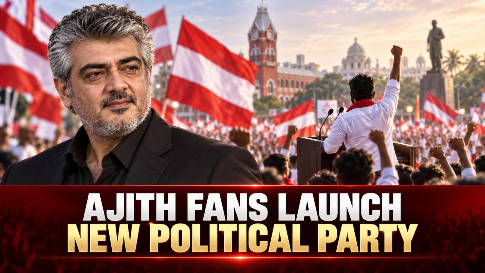 Ajith Fans Launch Tamilaga Makkal Kazhagam Party