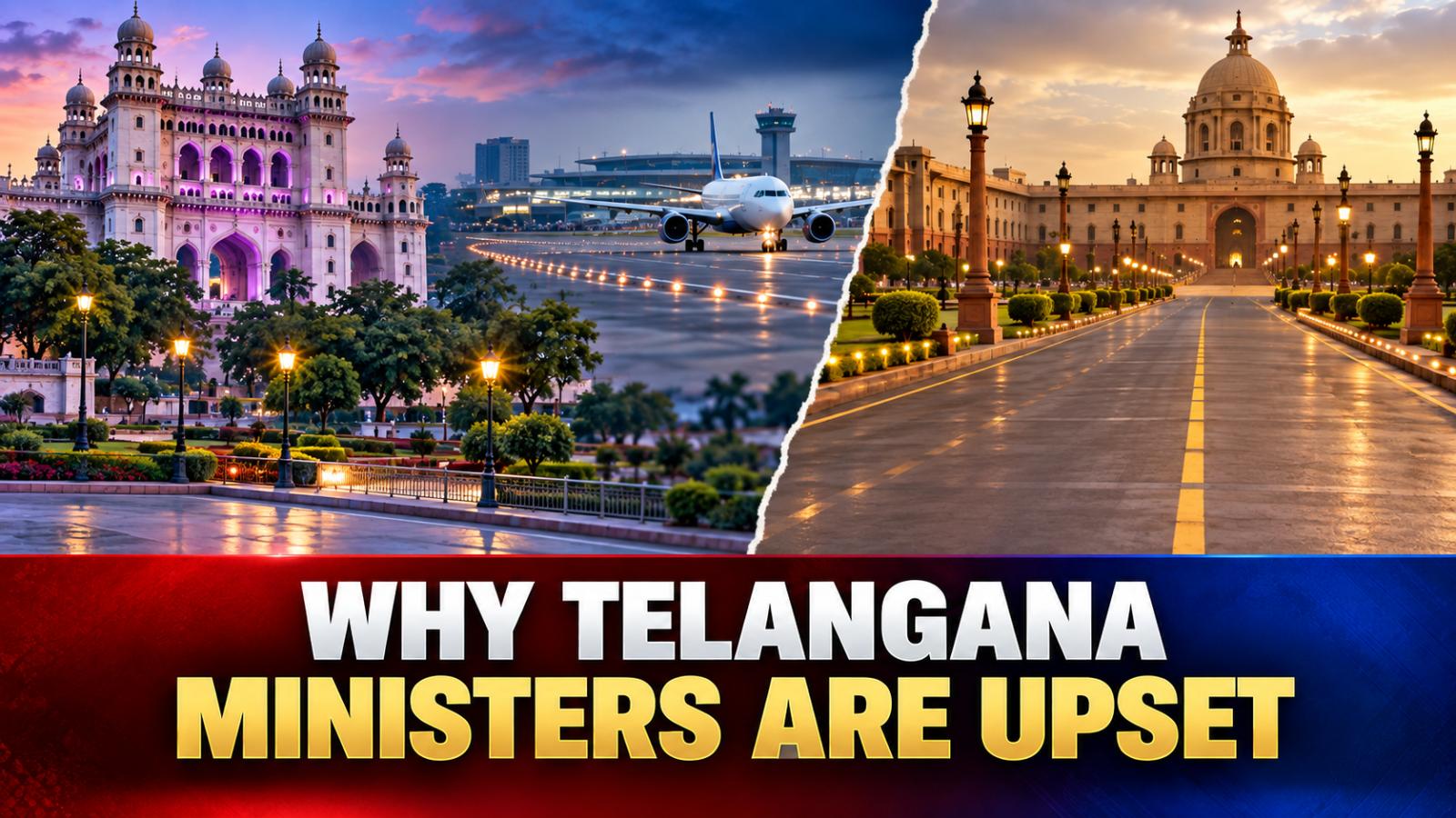 Why Telangana Ministers Are Upset With AP Union Ministers
