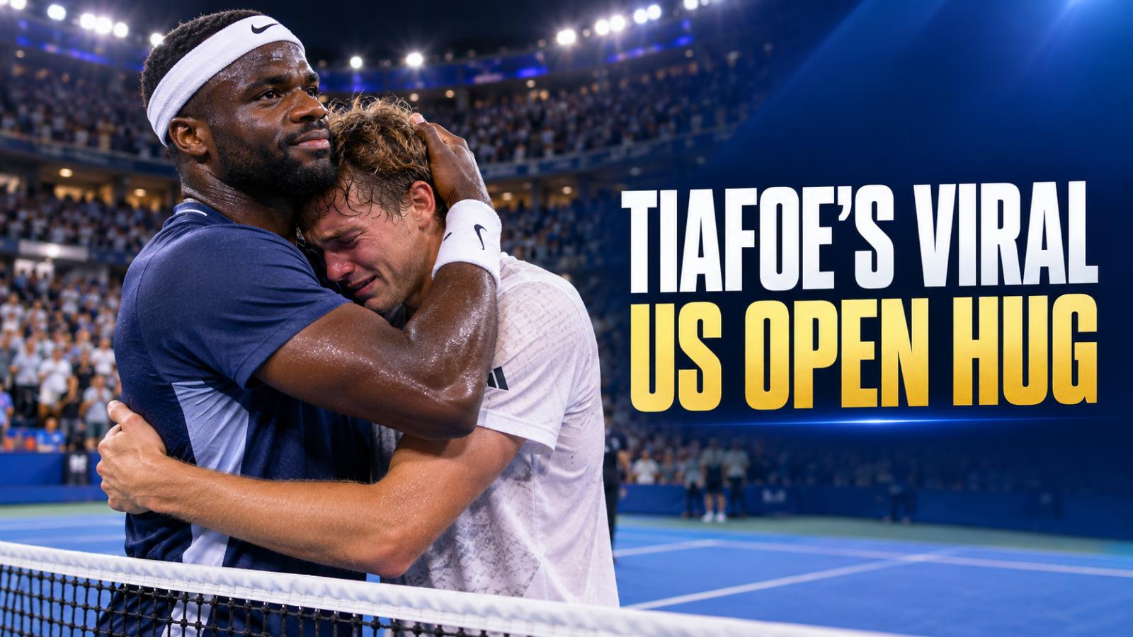 Frances Tiafoe’s Viral Hug Steals Show After US Open Epic