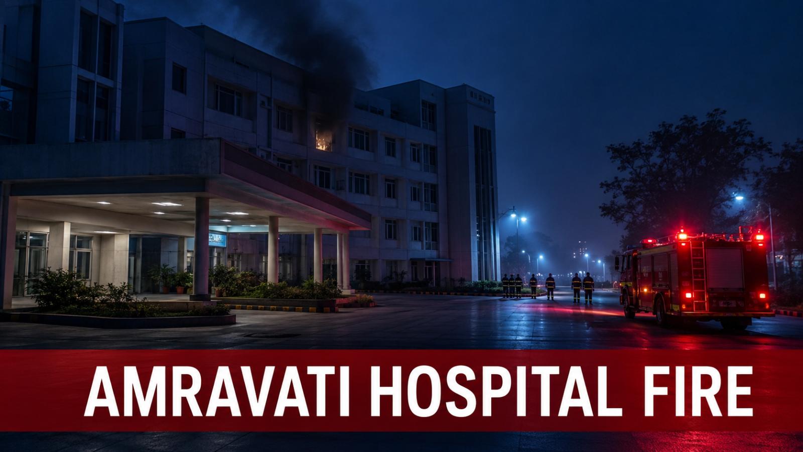 Amravati Hospital Fire 3 Newborns Die After Ventilator Blast