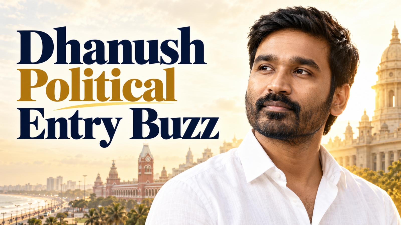 Dhanush Political Entry Buzz: Is There a BJP Connection?