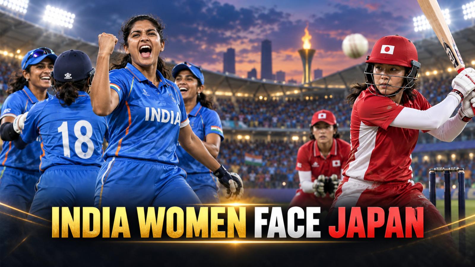 India Women Face Japan in Asian Games Cricket Quarterfinal