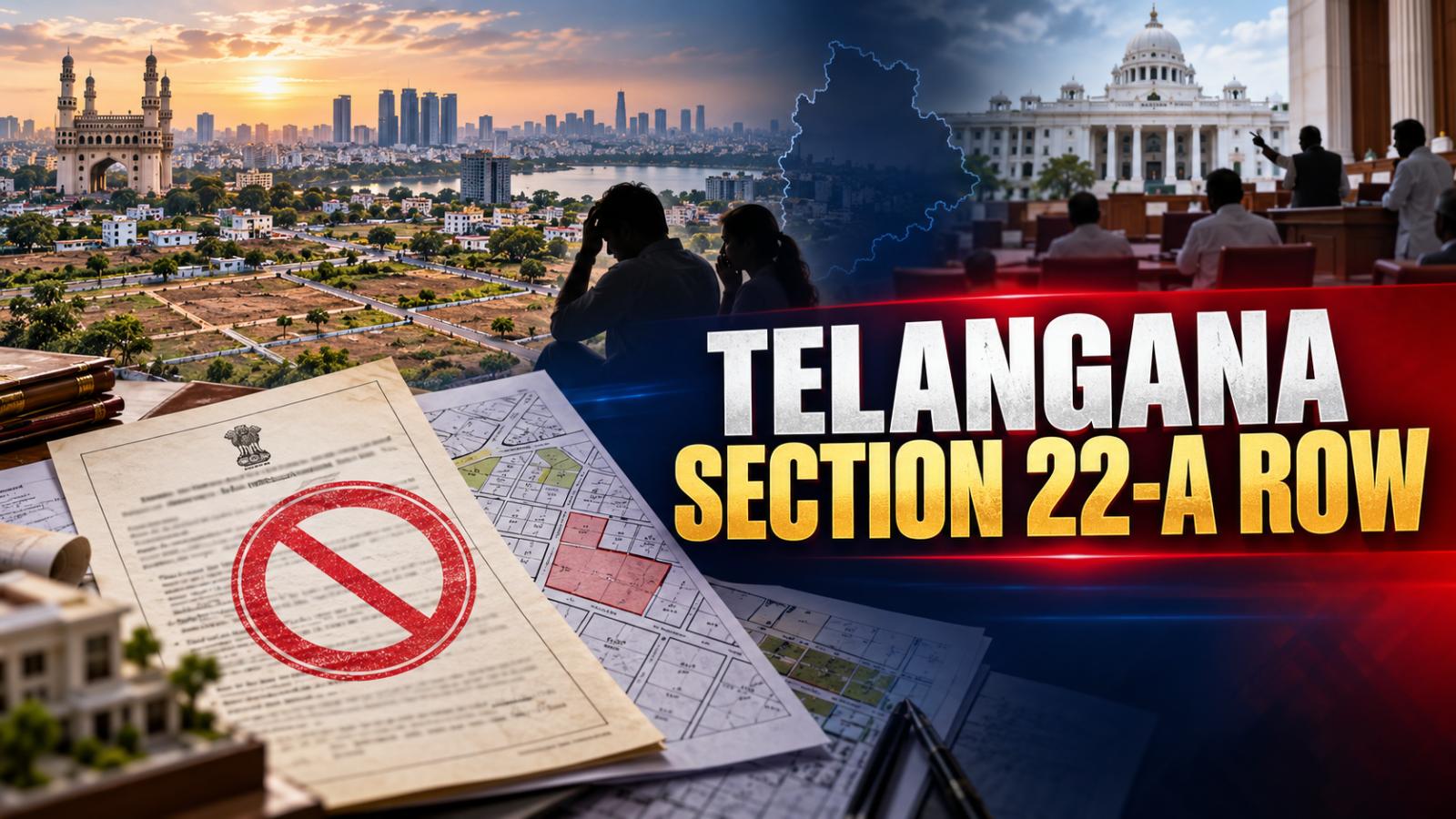 Telangana Section 22-A Row: Why Property Owners Are Worried