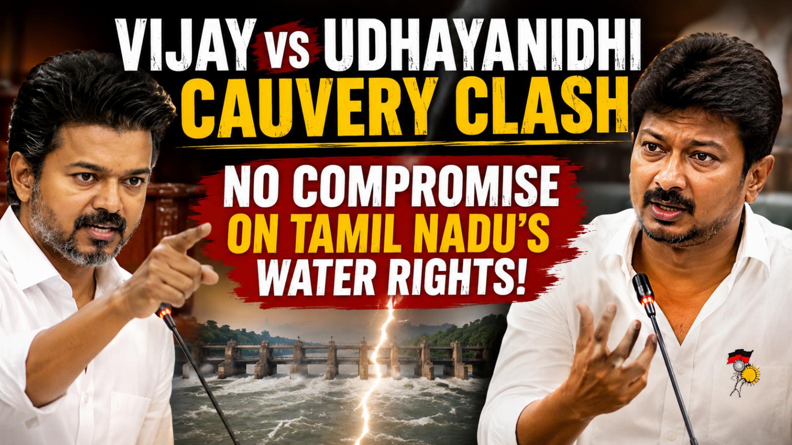 Vijay, Udhayanidhi Clash Over Cauvery and Mekedatu in Assembly