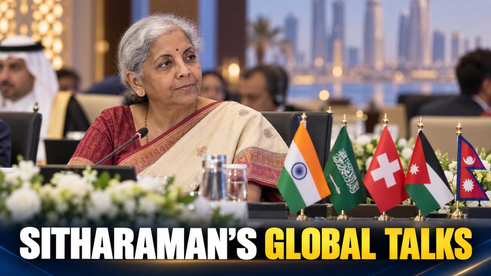 Sitharaman’s Qatar Talks Focus on Investment and Trade