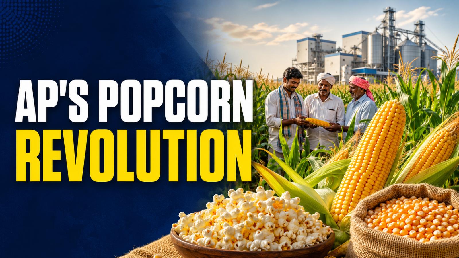 India’s First Non-GMO Popcorn Seed Launched in Andhra Pradesh