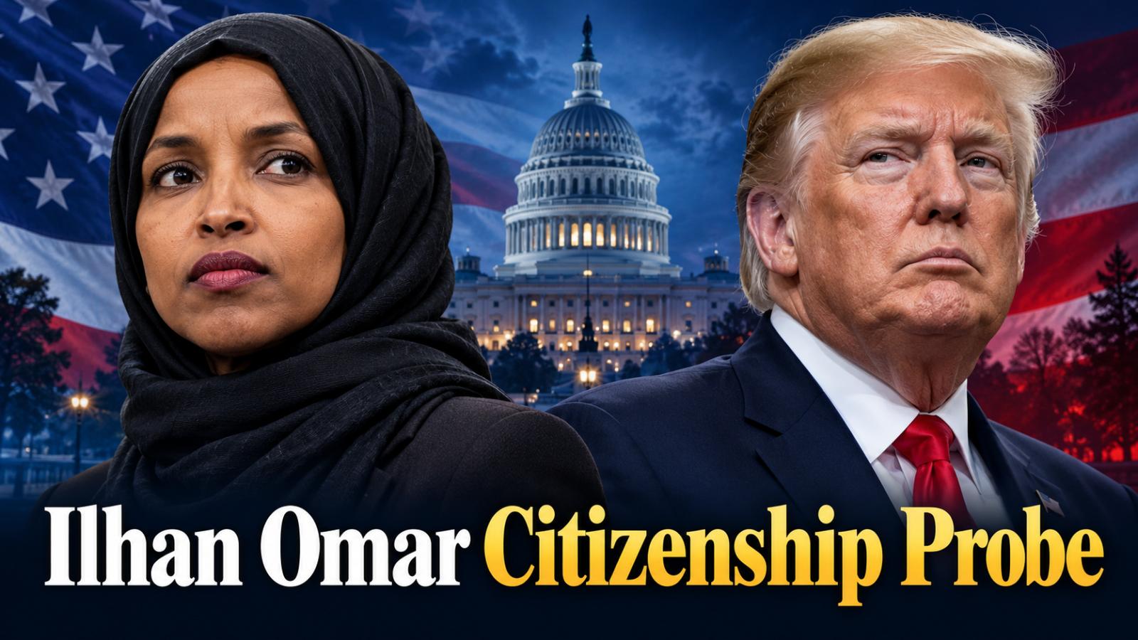 Ilhan Omar Citizenship Probe: DNA Claims, Trump Threats Escalate