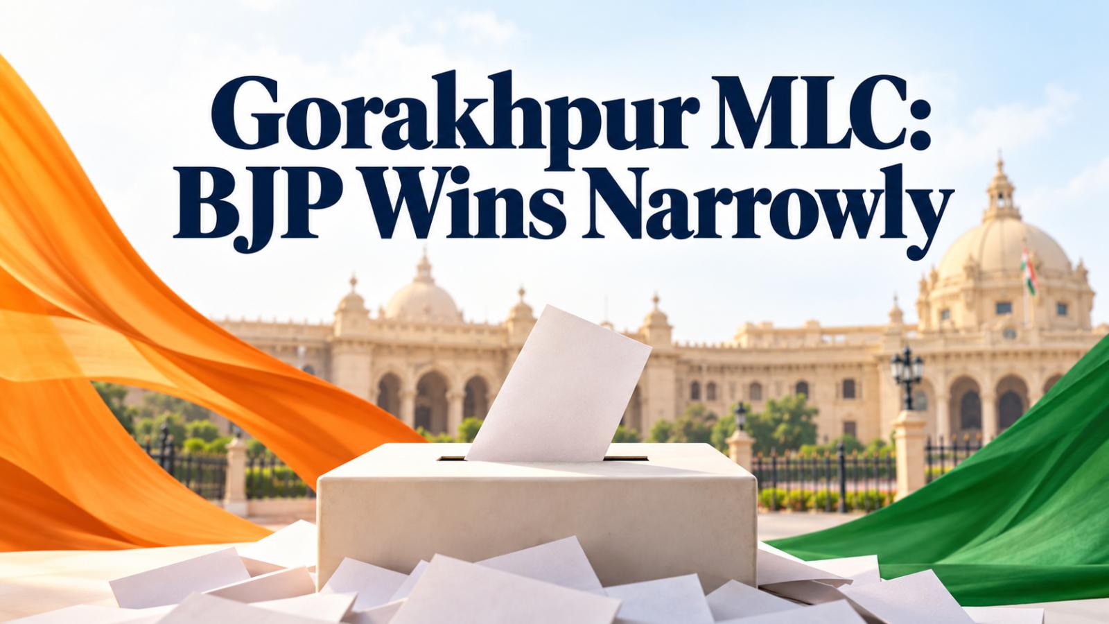 Gorakhpur MLC Results: BJP Wins Narrowly As SP Alleges Foul Play