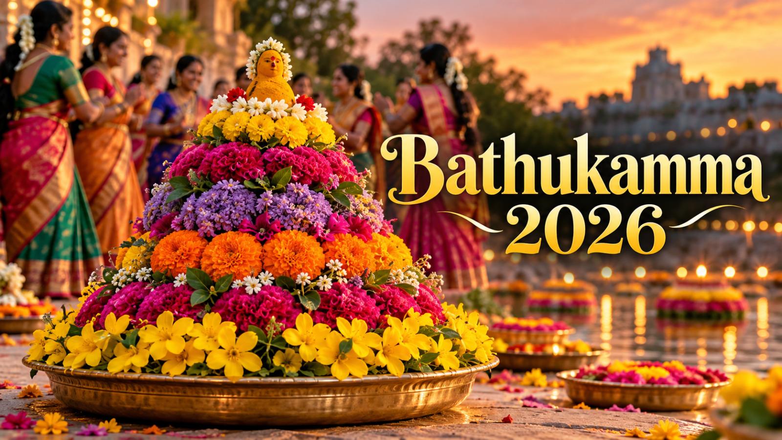 Bathukamma 2026 Dates, Nine Days, Rituals and Traditional Dress