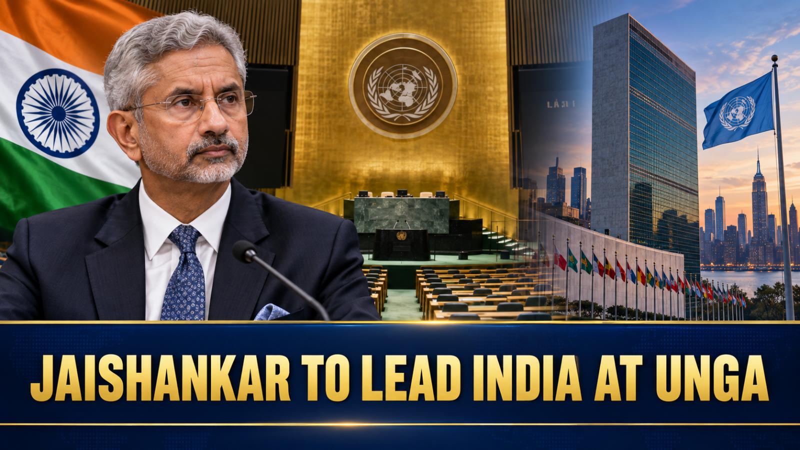 Jaishankar to Lead India at UNGA Amid US Tariff Row