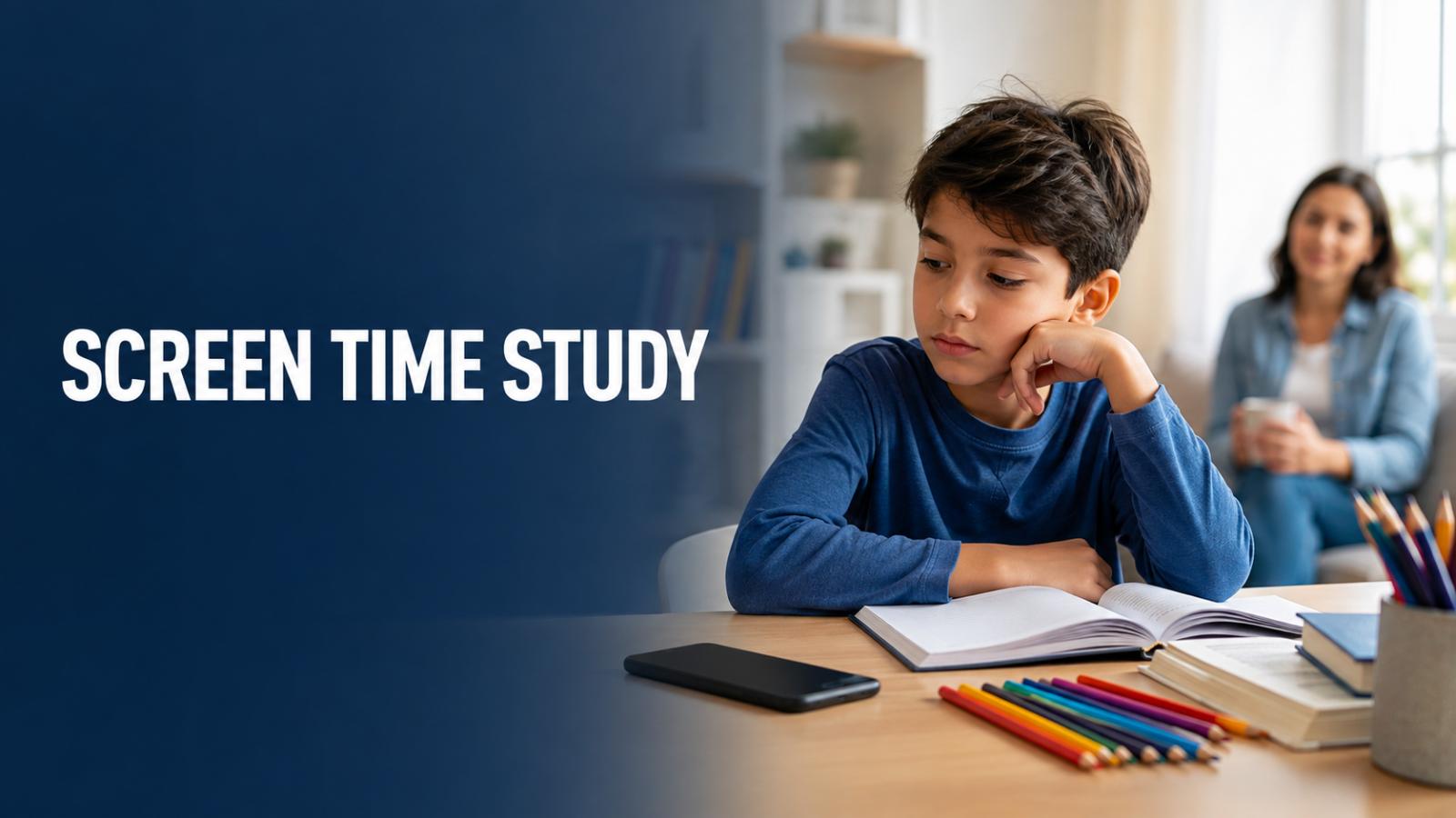 Early Screen Time Linked to Weaker Memory in Kids  Study