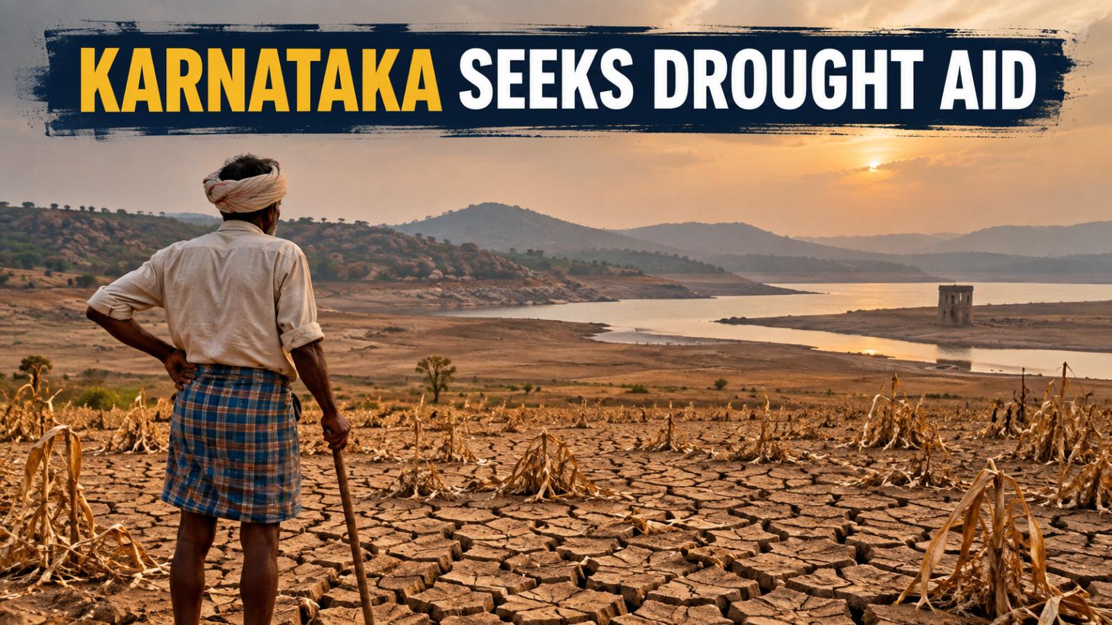 Karnataka Seeks ₹1,852.65 Crore in Interim Drought Aid