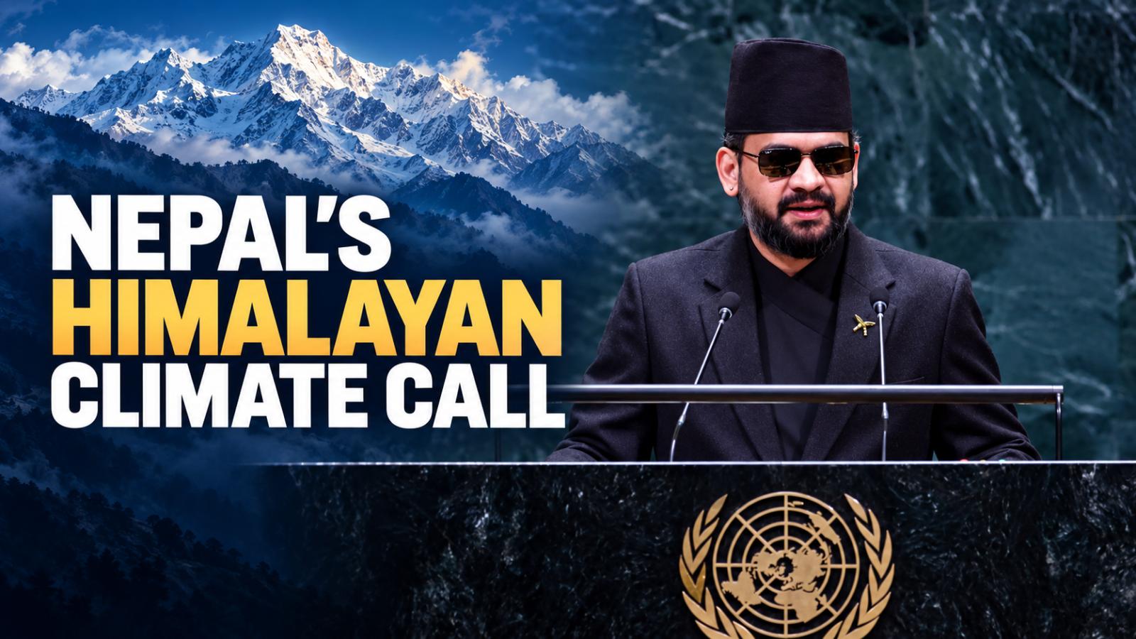 Nepal PM Shah Thanks India, China, Seeks Himalayan Climate Pact