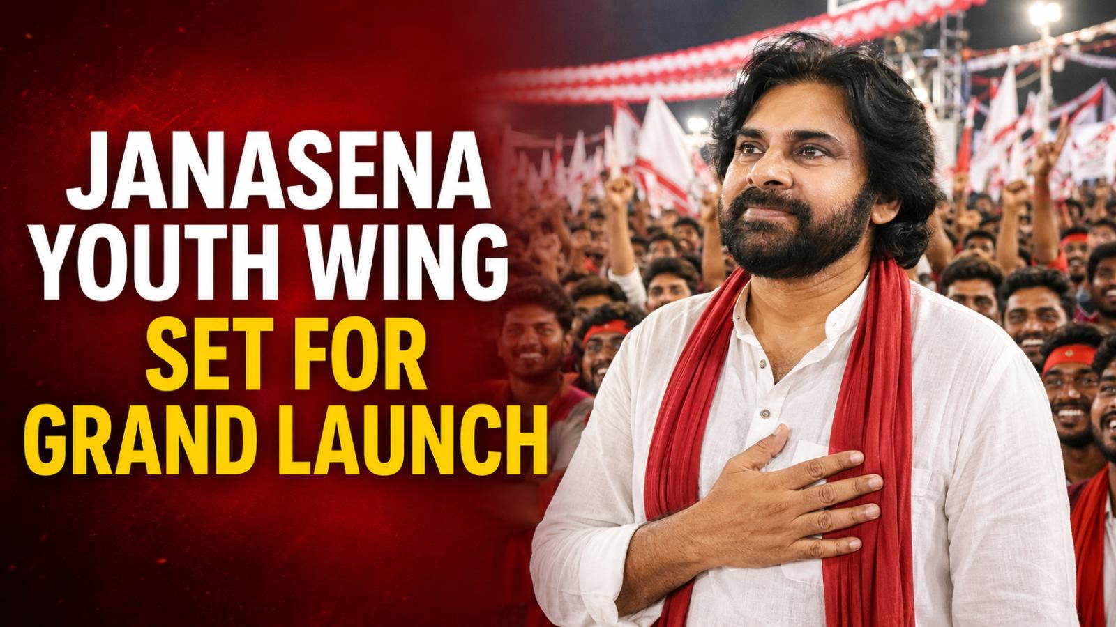 Janasena Youth Wing to Launch in Pithapuram on September 2