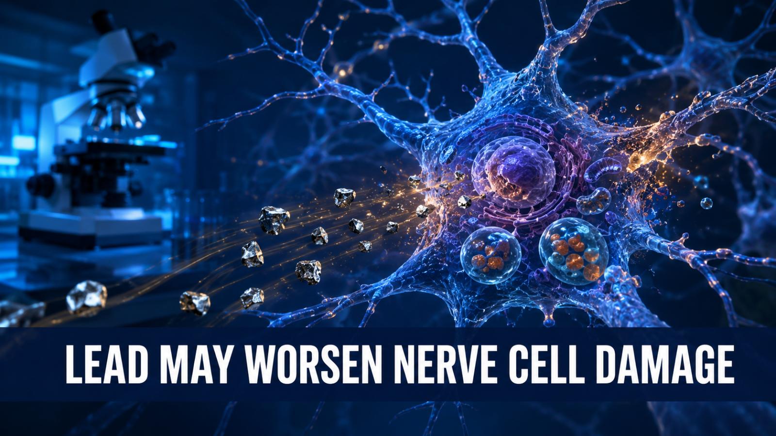 Lead Exposure Worsens Nerve Cell Damage, NIN Study Finds