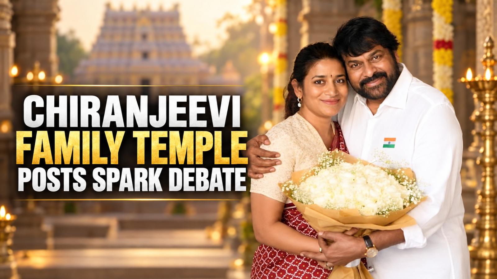 Temple Board Posts Put Chiranjeevi Family in Spotlight