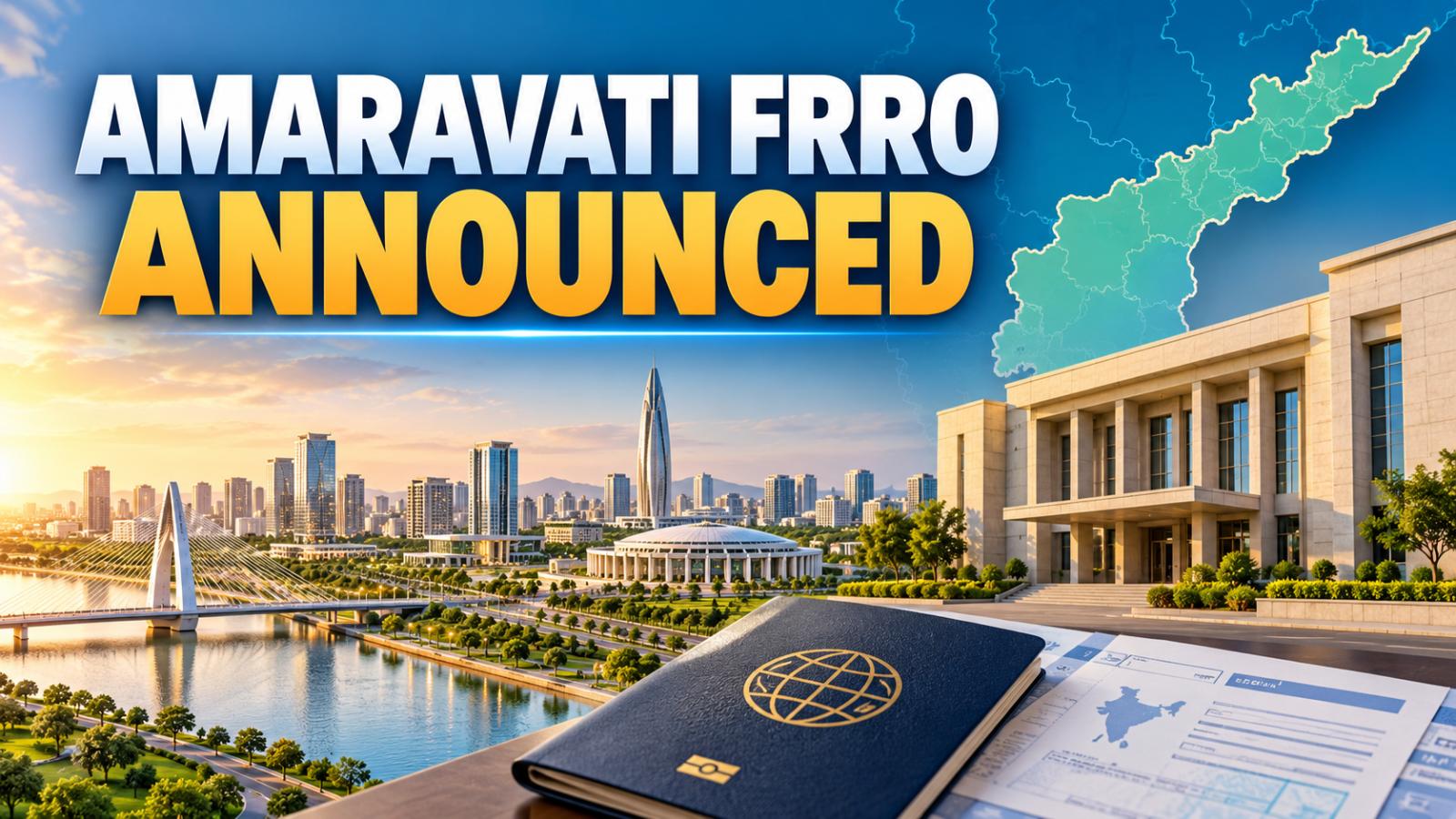 Amaravati FRRO Announced: Visa Services Shift From Hyderabad