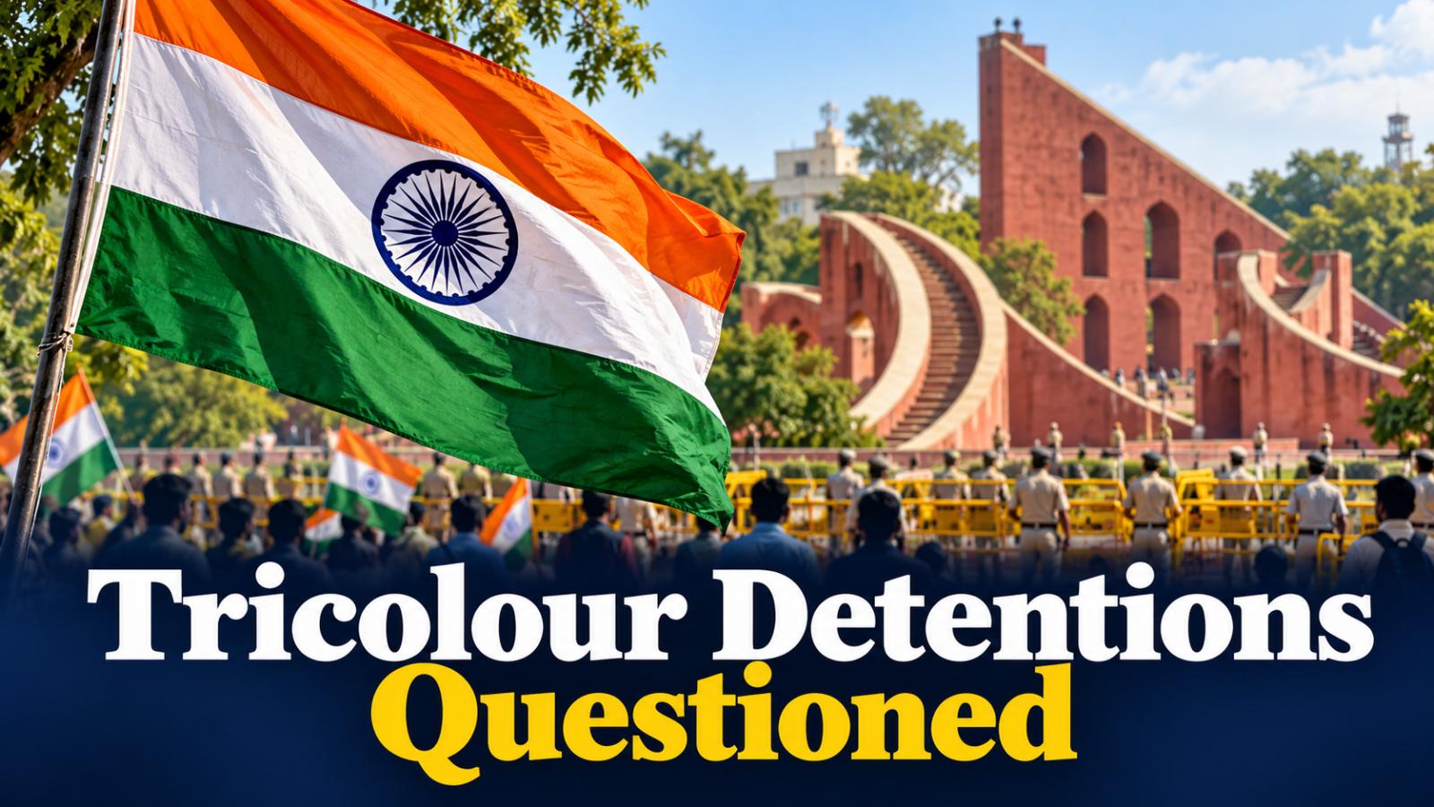 CJP’s Abhijeet Dipke Questions Detentions Over Tricolour Display