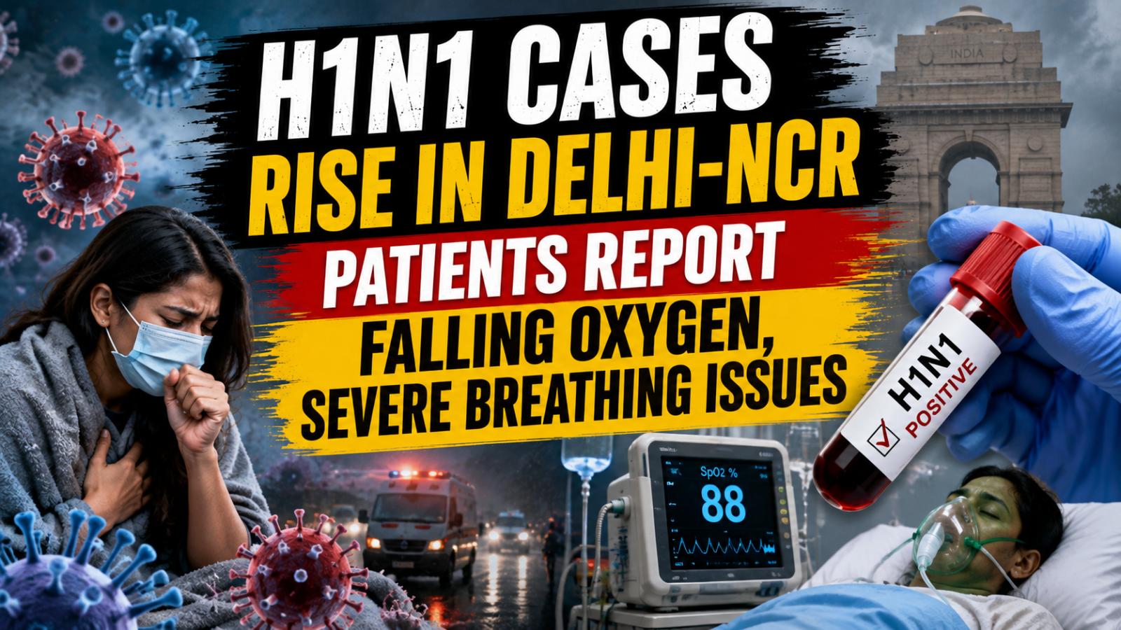 Delhi-NCR H1N1 Cases Rise as Patients Report Breathing Issues