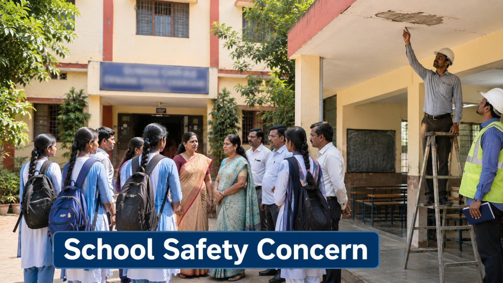 Kalaburagi School Safety Demand Grows After Ceiling Collapse
