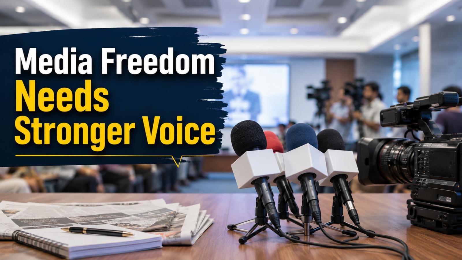 N. Ravi Says India Needs Stronger Environment For Media Freedom