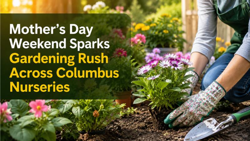 Mother’s Day Weekend Sparks Gardening Rush Across Columbus Nurseries