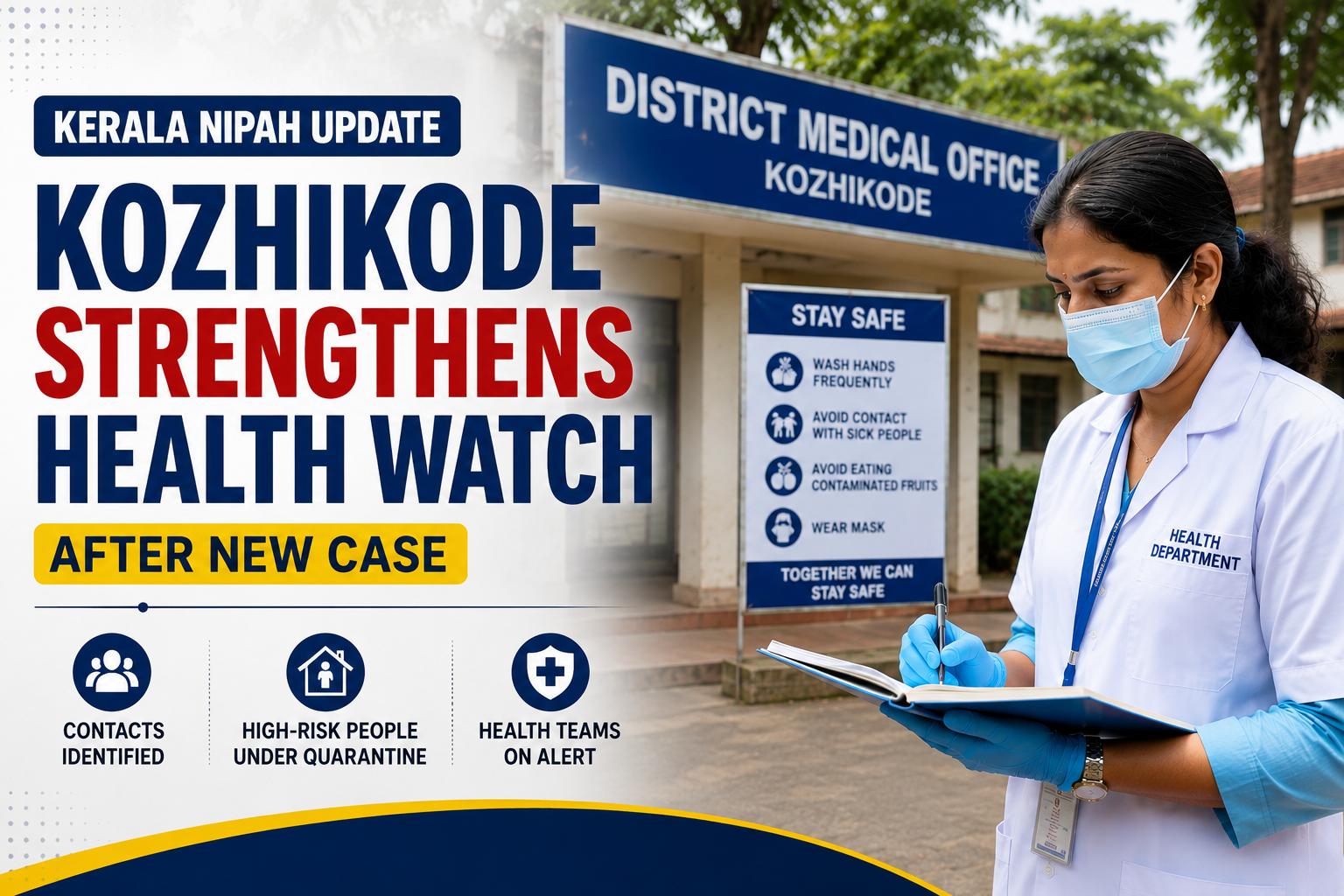 Kerala Nipah Update Kozhikode On Alert After Fresh Infection