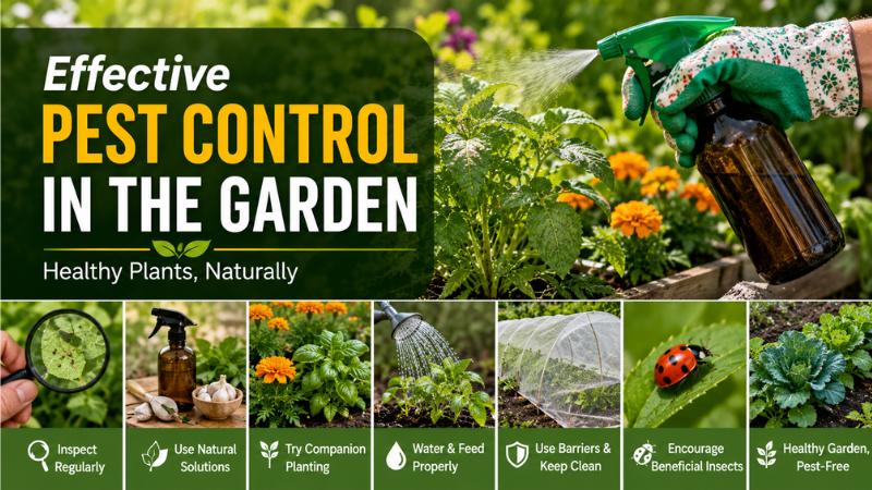 Effective Garden Pest Control Tips To Protect Plants Naturally