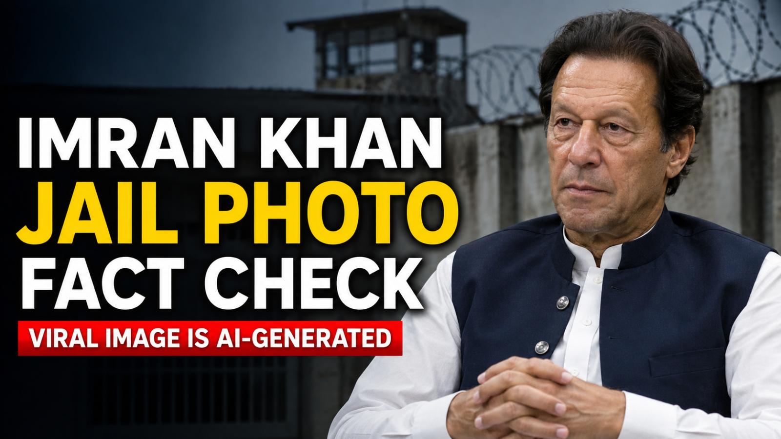 Imran Khan AI Photo Row: Viral Jail Image Flagged As Fake