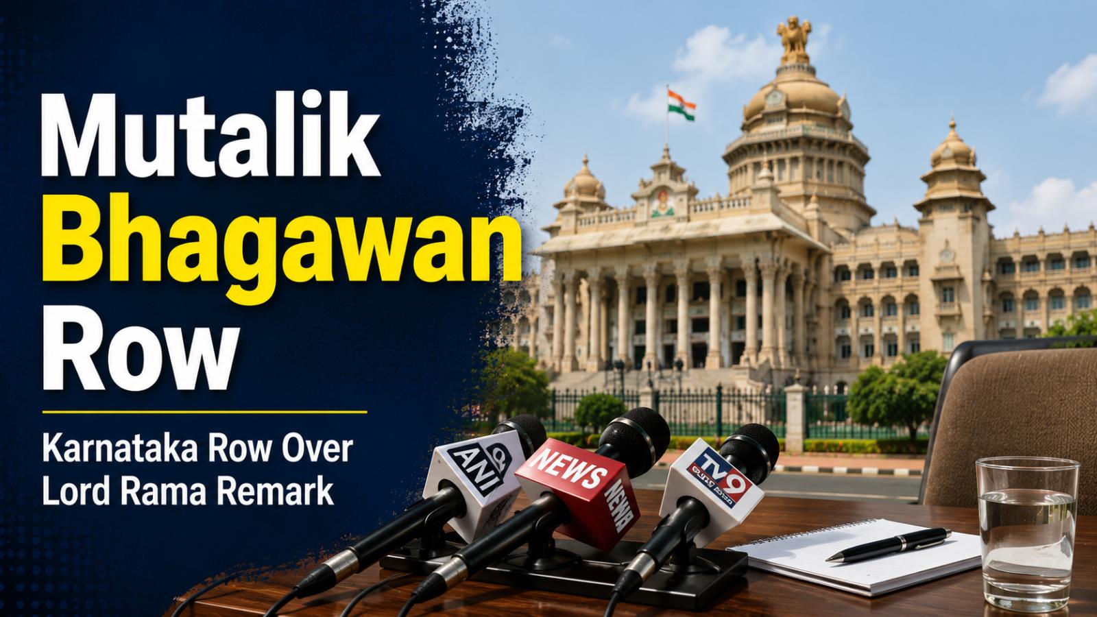 Karnataka Lord Rama Remark Row Mutalik Reacts To KS Bhagawan Statement