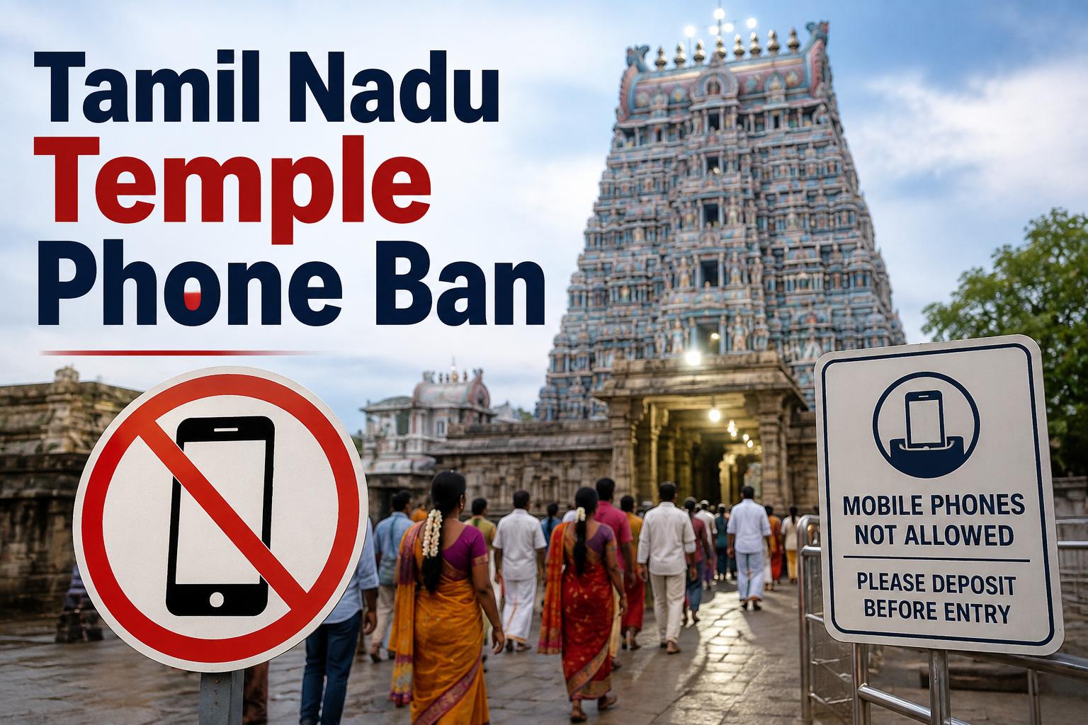Tamil Nadu Temples to Ban Mobile Phones From September 1