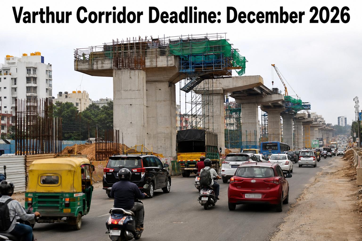Varthur Elevated Corridor Gets December 2026 Deadline
