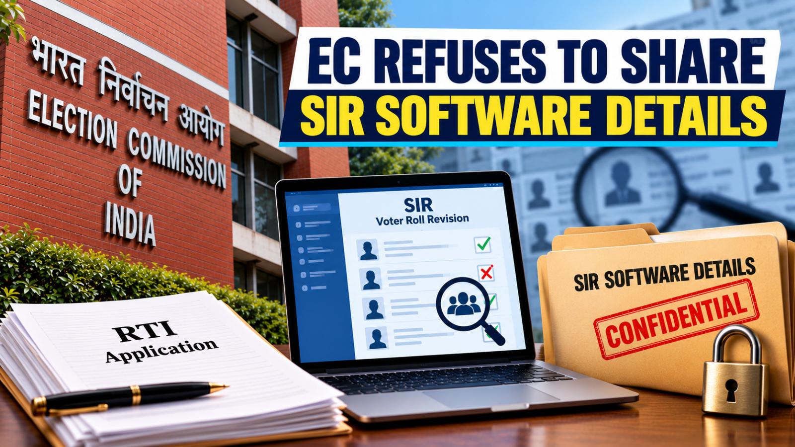 Election Commission Withholds SIR Software Details Under RTI Act