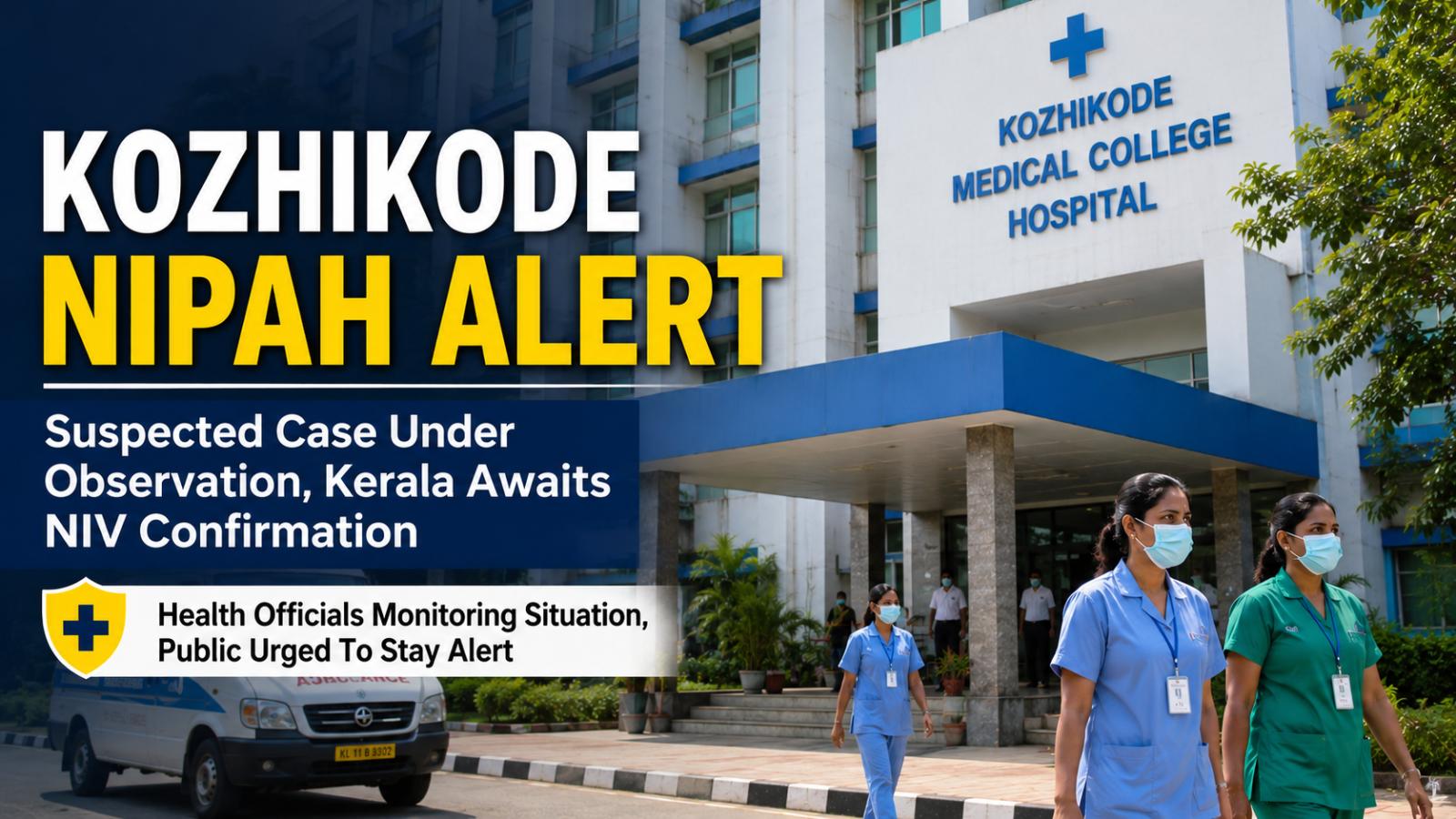 Kozhikode Nipah Update Suspected Case Monitored As Kerala Awaits NIV Result