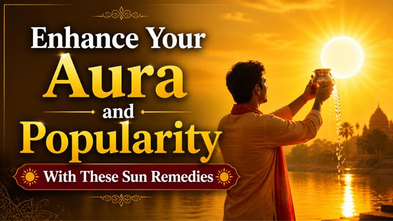 Enhance Your Aura and Popularity With These Sun Remedies