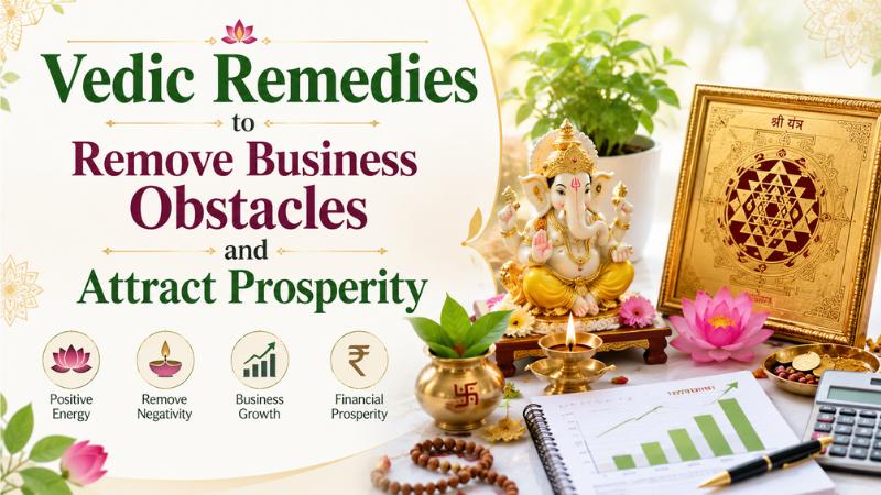 Vedic Remedies to Remove Business Obstacles and Attract Prosperity