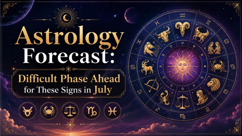 Astrology Forecast: Difficult Phase Ahead for These Signs in July