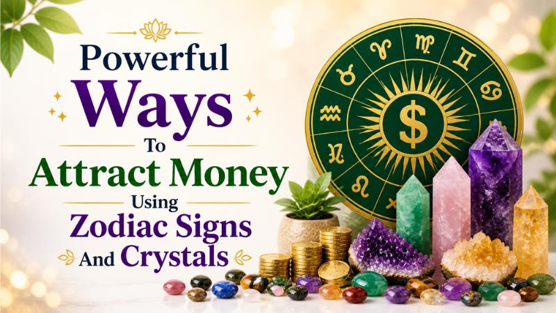 Powerful Ways To Attract Money Using Zodiac Signs And Crystals