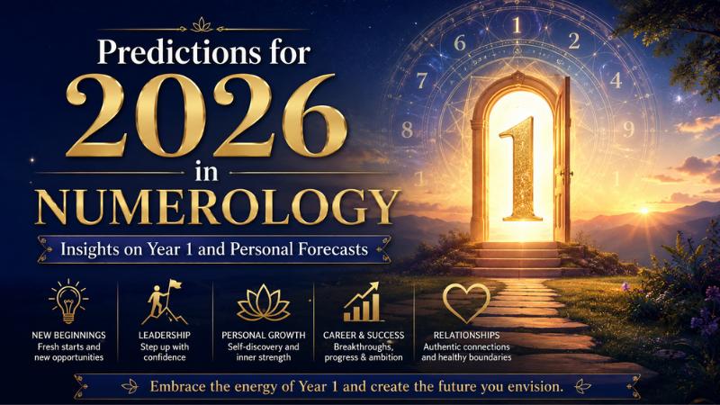 Predictions for 2026 in Numerology – Insights on Year 1 and Personal Forecasts