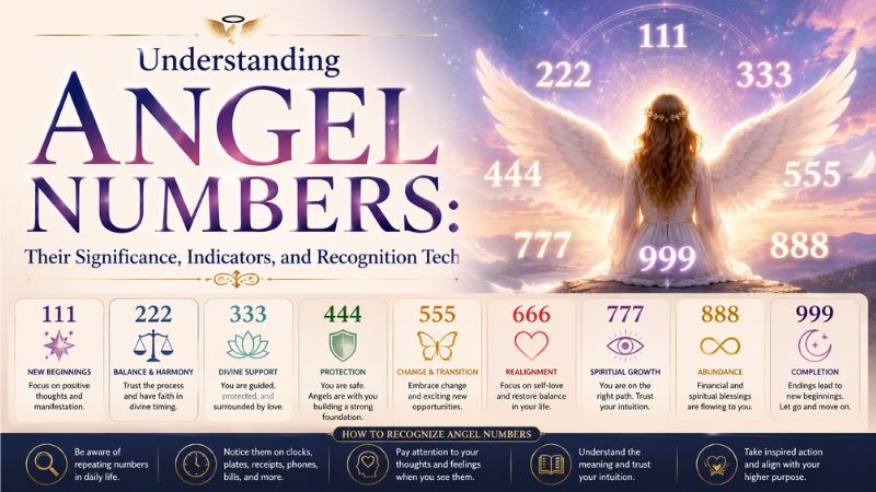 Understanding Angel Numbers: Their Significance, Indicators, and Recognition Tech
