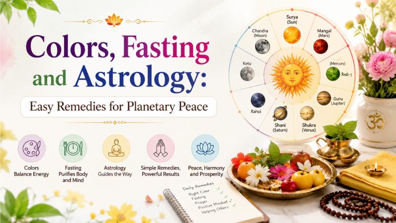 Colors, Fasting and Astrology: Easy Remedies for Planetary Peace