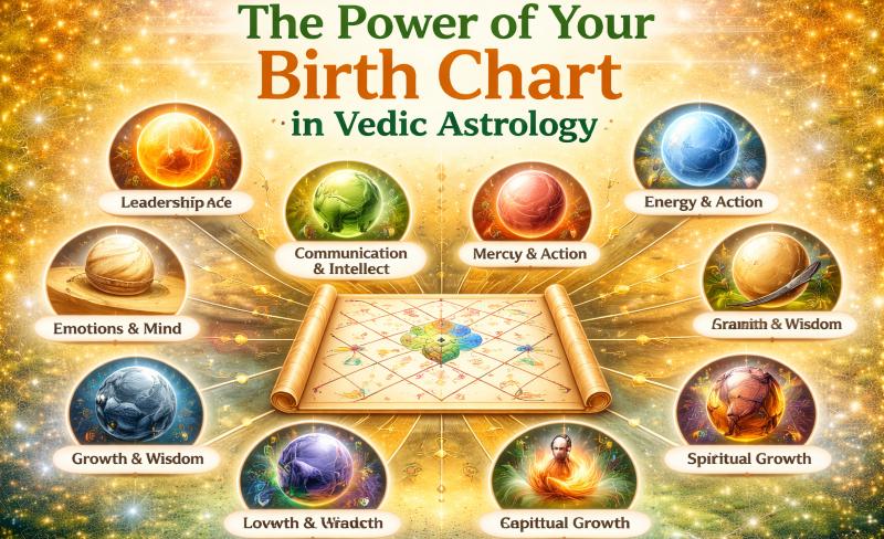 Understanding Your Birth Chart: Personal Growth and Success Through Vedic Astrolog