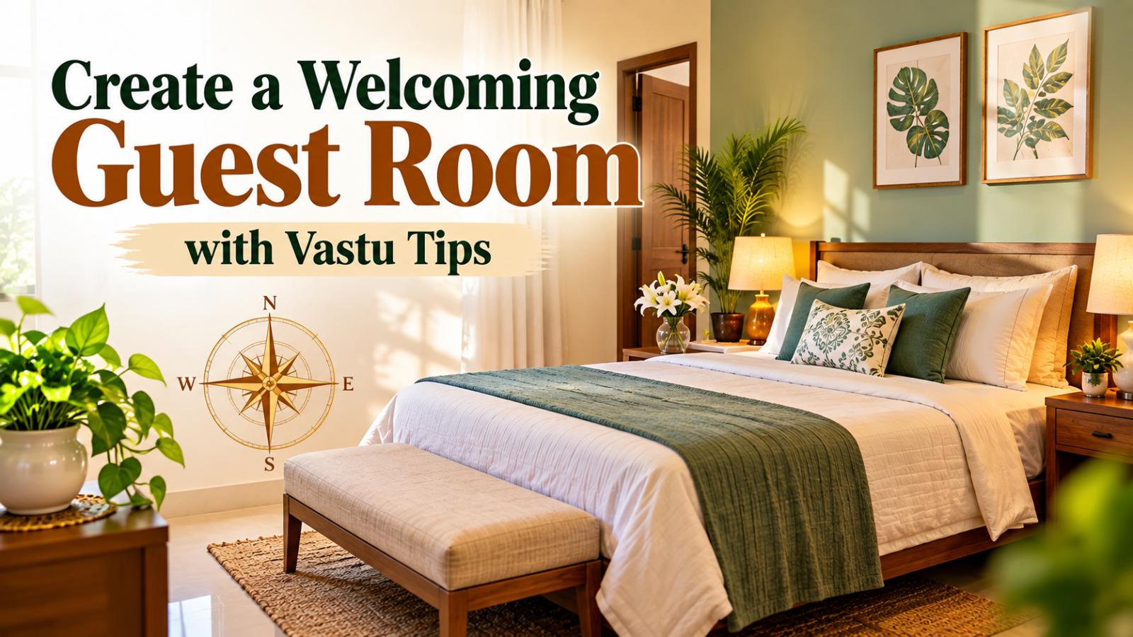 Guest Room Vastu Tips for Peace, Comfort and Positive Energy
