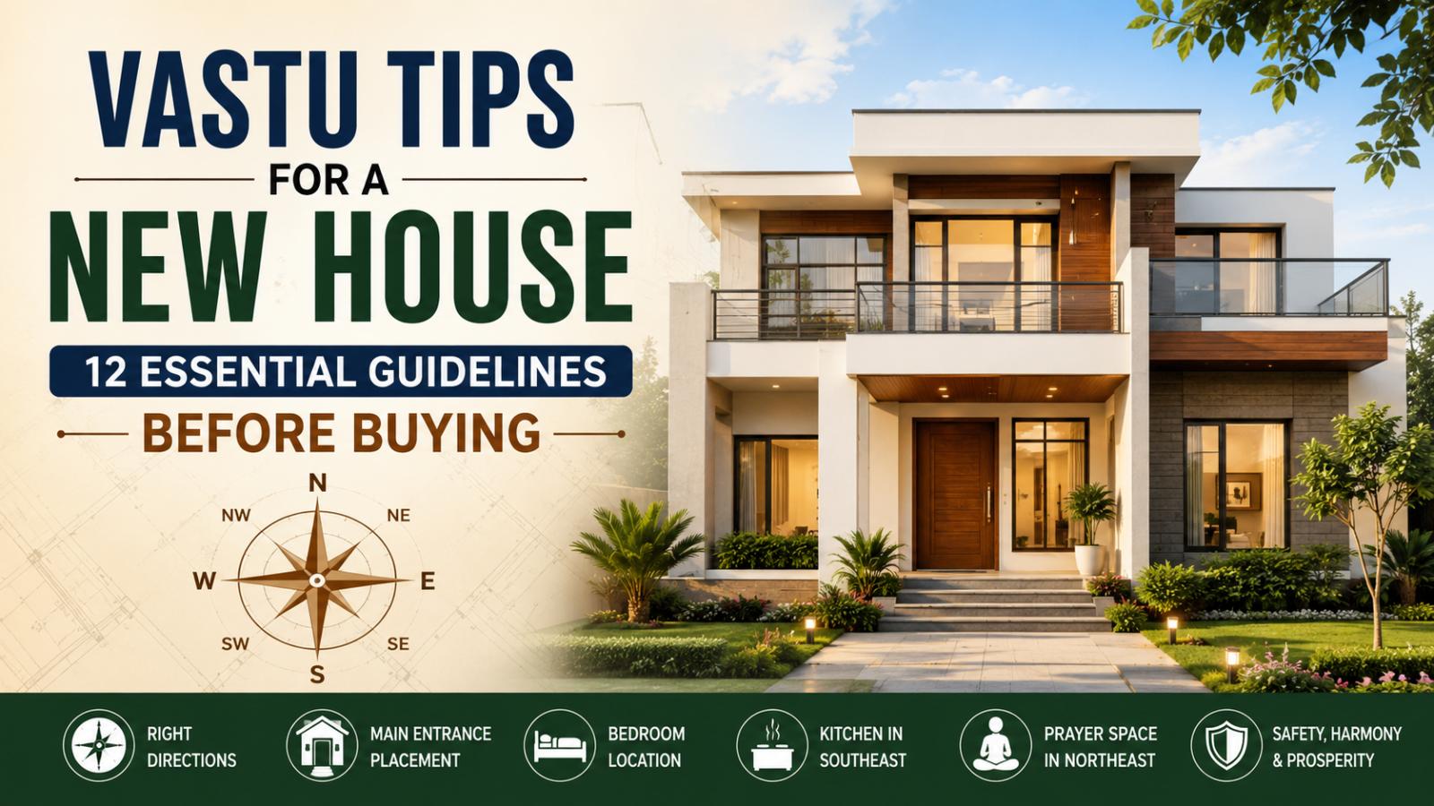 Vastu Tips for a New House: 12 Essential Guidelines Before Buying